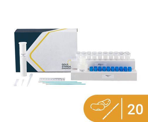 Gold Standard Diagnostics SENSIStrip Paranuss, 20 St/Pkg