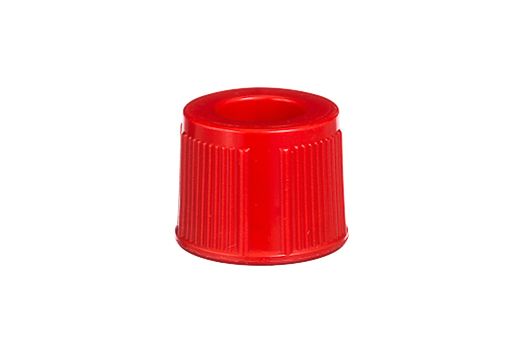 Greiner Bio-One Snap Cap 13 mm, rot, für 13 mm Röhrchen, 5 x 1000 St/Pkg