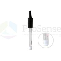 Product Image of pH-Electrode, Glass, Gel-filled, 8x60 mm, 2.5m cable, BNC