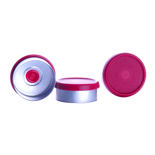 DWK Wheaton WHEATON COMPLETEPAK 20 mm Sterile Red Flip-Off Seal, 125 pc/PAK