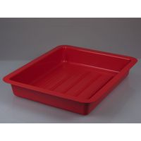 Product Image of Photographic tray, deep, w/ ribs, red, 31x41 cm