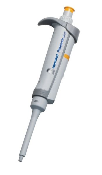 Eppendorf EP Research plus, Einkanalpipette, variabel, 30 - 300 μl, orange, inkl. epT.I.P.S. -Box