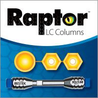 HPLC Column Raptor Biphenyl, 1.8 µm 90Å 50 x 3.0 mm, temperature limit: 80°C