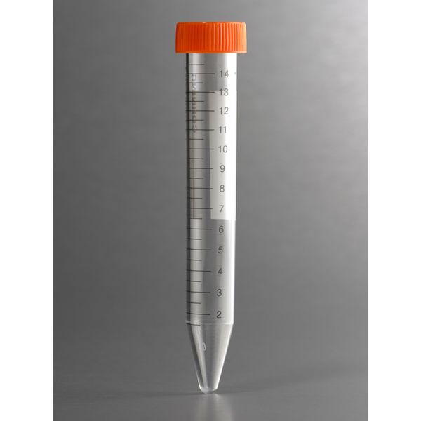 Corning Gosselin Corning Centrifuge Tubes, clear PP, 15 ml, conical bottom, with CentriStar cap, Bulk-packed, 10 x 50 pc/PAK