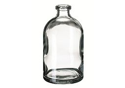Altmann Analytik 100ml Rollrandflasche, 94,5x51,6mm, Klarglas, 880 Stück, 3. hydrolyt. Klasse