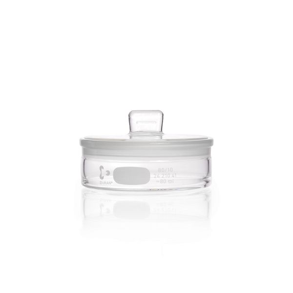 Duran Group Weighing bottle/DURAN, flat shape 80x30 mm, with grip stopper, 10 pc/PAK