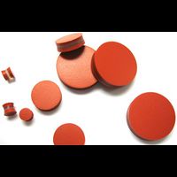 3-Layer GC-Septa, 200°C, laminierter Silikonkautschuk, ø 6,35 mm, 3.81 mm dick, 12 St/Pkg