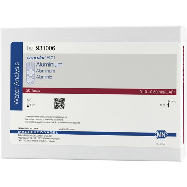 Macherey-Nagel Visocolor alpha Testbesteck Aluminium