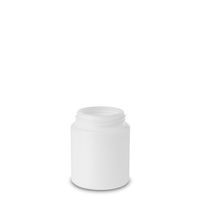 Product Image of Wide Mouth Jar, HDPE, without Screw Cap, 250 ml, 87,5 mm, Ø ext.: 70 mm, Hals I-Ø: 60 mm, 475 pc/PAK