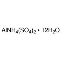 Product Image of Ammonium aluminum sulfate dodecahydrate, Reagent Grade, ≥99% (titration), Plastic Bottle, 500 g