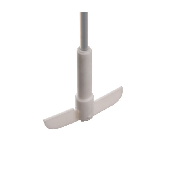 Bochem Zentrifugalrührer mit 2 Flügeln, flexibel, 18/10 Edelstahl PTFE-beschichtet, L=500, D=90/10 mm, Welle 8 mm