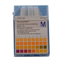 Product Image of pH-Indikatorstäbchen pH 0-14, 100 Tests, Universalindikator nicht blutend