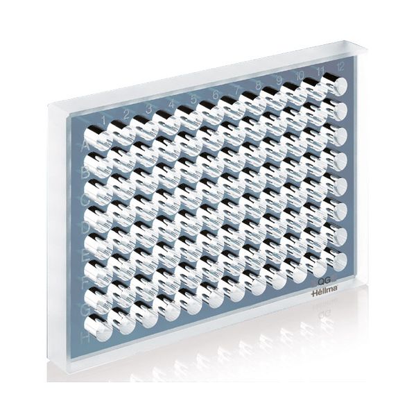 Hellma 96-Well Microtiter Plate Made of Synthetic Quartz Glass, 730.009-QG