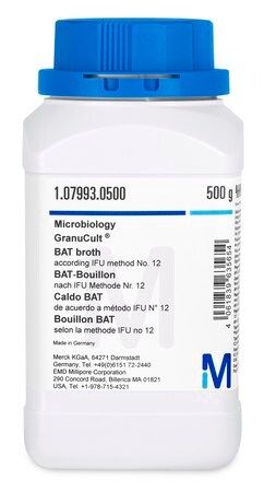 Merck GranuCult BAT Bouillon, Normen: IFU method No. 12, 500 g