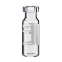 Product Image of SureSTART 2 ml Crimp Glass Vial, Level 2, clear Glass, Marking spot, 100 pc/PAK