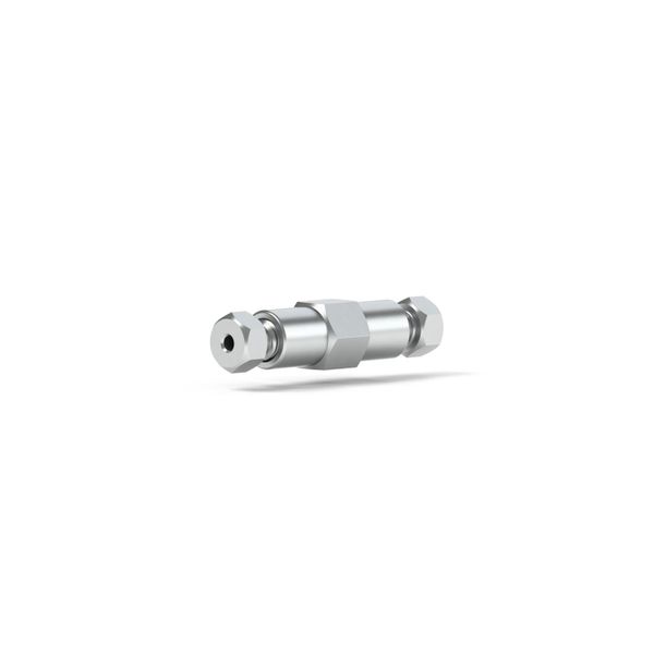 Upchurch Scientific VHP+ Edelstahl Verbindungseinheit, 10-32 Thread-Port 1/16'' OD, 1 St/Pkg