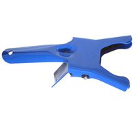 Product Image of Clamp, Blue Metal, Replacement for Mobile Phase Filter Degasser Assembly, BASIK Brand