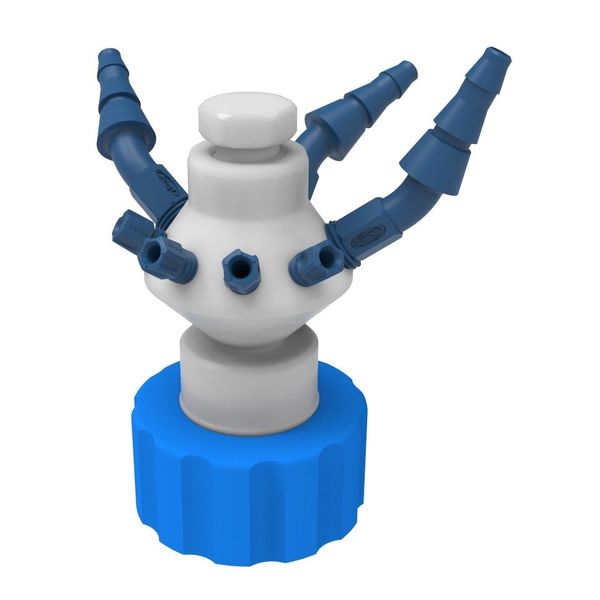 SCAT Safety Waste Cap Mini-LISA, S40, inklusive Schlauch-Oliven, Fittings, und Blindstopfen