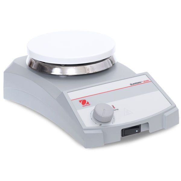 Ohaus Heizplatte Guardian 2000, e-G21HPRDS, 230V, EU, Platte rund 135 mm, 50 - 380°C