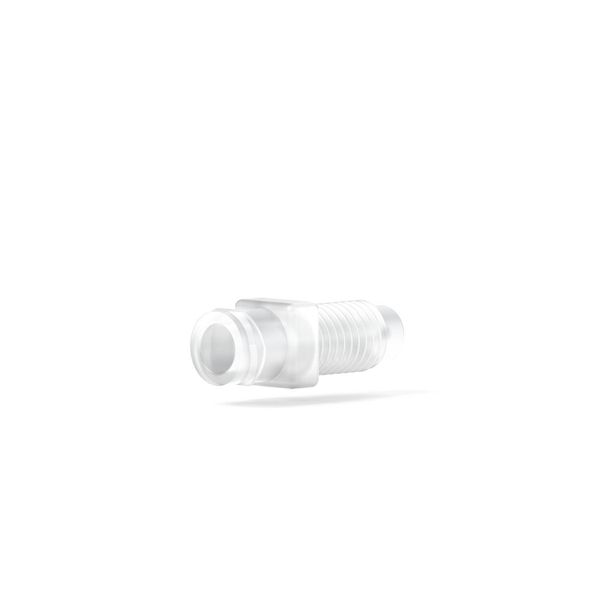 P-618 - Luer Adapter Female Luer to 1/4-28 Male Polypropylene 0.50 thru ...