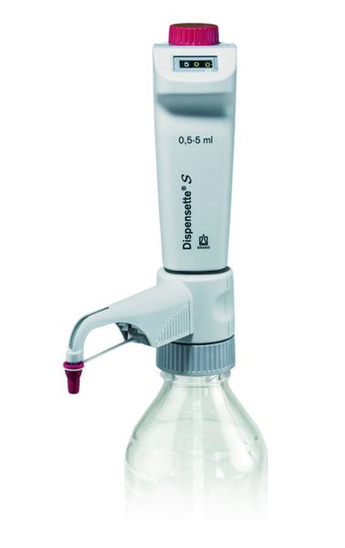 Brand GmbH & Co. KG Dispensette S, Digital, DE-M, 0,5 - 5 ml, without recirculation valve