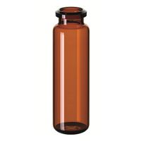 Product Image of ND20/ND18 20ml Headspace-Vial, 75,5x23mm, amber, rounded bottom, 10 x 100 pc