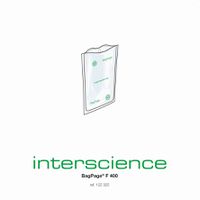 Product Image of Stomacherfilterbeutel BagPage 400 F, 400 ml, 190 x 300 mm, 20 x 25 St/Pkg, Ganzseitiger Filterbeutel, für die PCR Durchflusszytometrie