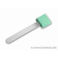 Product Image of Schaumstoffschieber, PS, Kopf 4x4x1.8, 150 x 18 x 2.5 mm, 500 St/Pkg