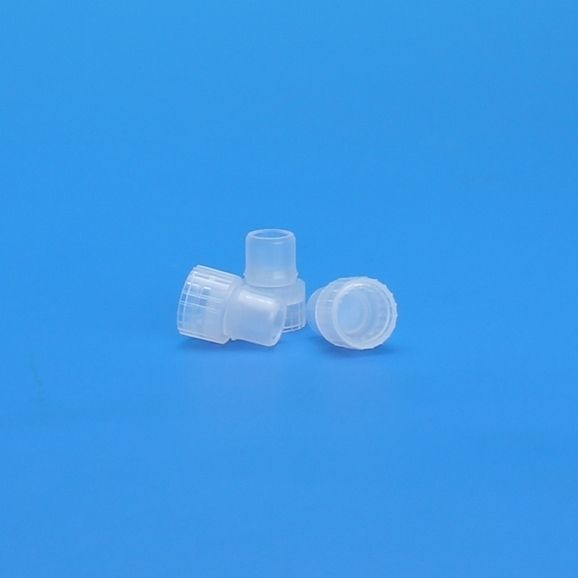 JG Finneran 8 mm Clear Polyethylene Snap Plug, No Starburst, 10 x 100 pc/PAK