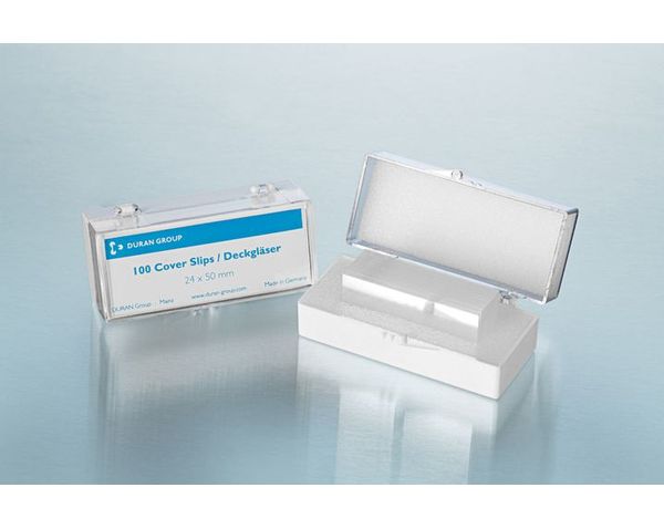 Duran Group Deckglas 24 x 40 mm, Stärke 1, 1000 St/Pkg