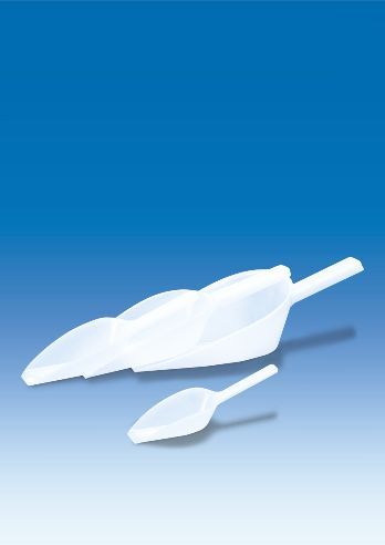 Vitlab Industrieschaufel, PE-HD, natur, Länge 400 mm, 1250 ml, 6 St/Pkg