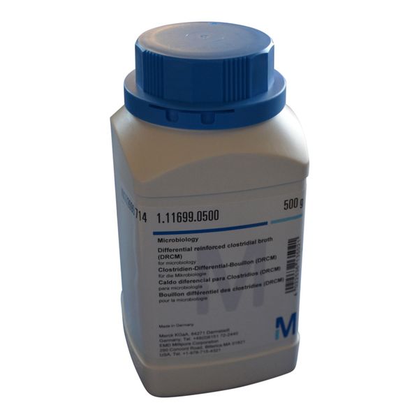 Merck Differential reinforced clostridial broth (DRCM) for microbiology, 500 g