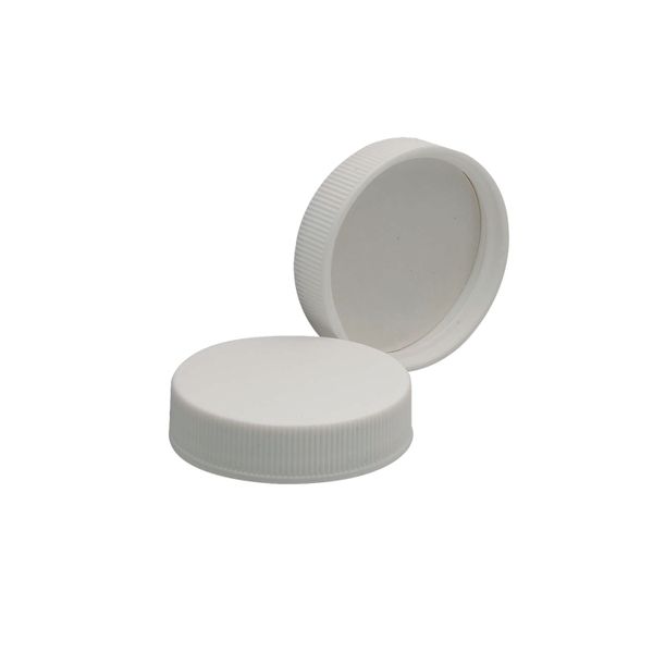 DWK Wheaton Schraubkappe, PP, weiß, PTFE/PE-Einlage, Größe 43-400, 72 St/Pkg