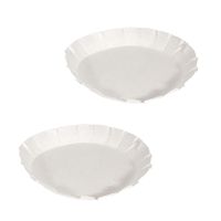 Product Image of Filter Papers, round, grade MN 640 w, 125 mm, 100/pak, packed with lifted rim