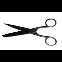 Laboratory scissor, stainless steel magnetic, L=180mm