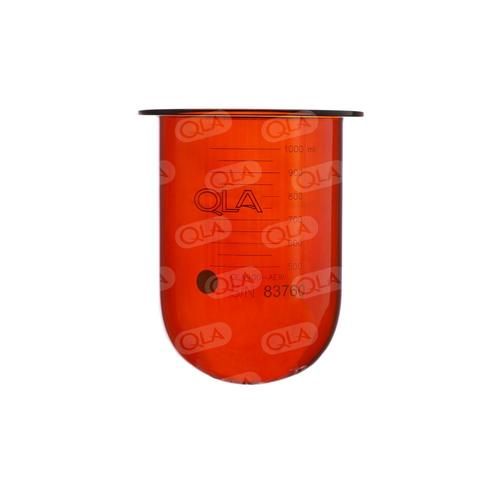 QLA 1000mL Amber Glass Vessel for Erweka, Serialized