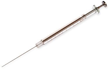 Hamilton 250 μl, Modell 725 N Spritze, 22 Gauge, 51 mm, point style 3, max. Druck 1000 psig (68.9 bar), max. Temperatur 50°C/122°F