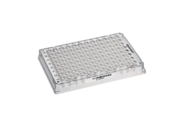 Eppendorf twin.tec PCR Plate 96, semi- skirted, with barcode(s), def. color (wells colorless), 25 pcs