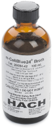 Hach Lange Mikrobiologische Fertigmedien in Ampullen, m-ColiBlue24 Bouillon, für E.coli, 100 ml Flasche