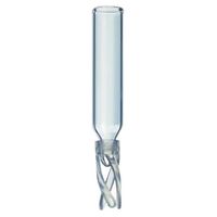 Product Image of Vial Inserts 250ul Glass BM w/Bottom Spring 100/PAK