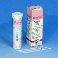 Teststäbchen QUANTOFIX Peroxid 25 (Dose=100 Stäbchen), 0-0.5-2-5-10-25 mg/l 6x95 mm