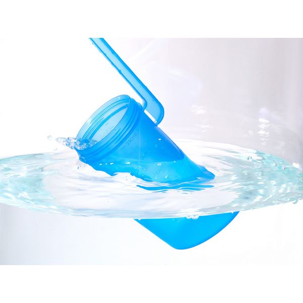 Bürkle DispoDipper Schöpfdose, PP, blau, steril, 250 ml, 20 St/Pkg