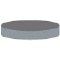 Product Image of N 20 Aluminium crimp cap, silver, center hole Butyl light grey/PTFE dark grey Hardness: 50° shore A
