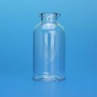 Product Image of 27 ml Clear Headspace Vial, 30x60 mm (for Shimadzu), Flat Bottom, 20 mm Beveled Crimp Top, 10 x 100 pc/PAK