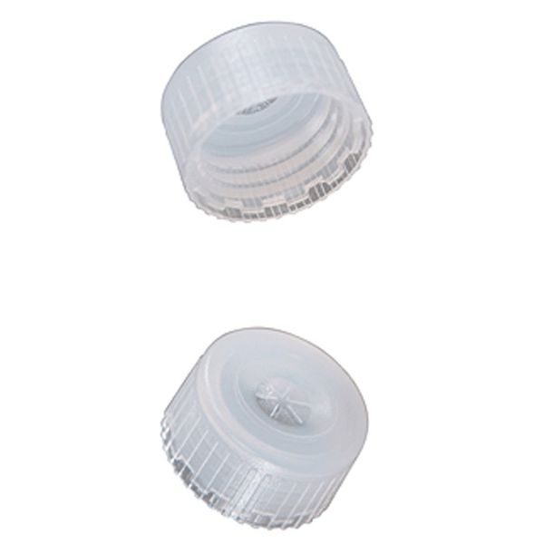 Microsolv Screw Cap natural, 9 mm, with all PTFE Fitted Septa, 100 pc/PAK