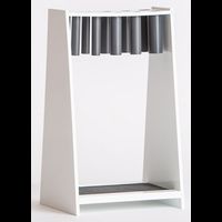 Product Image of Pipette and Thermometer Rack for 10 pipettes, table frame, (WxHxD) 165x280x130 mm