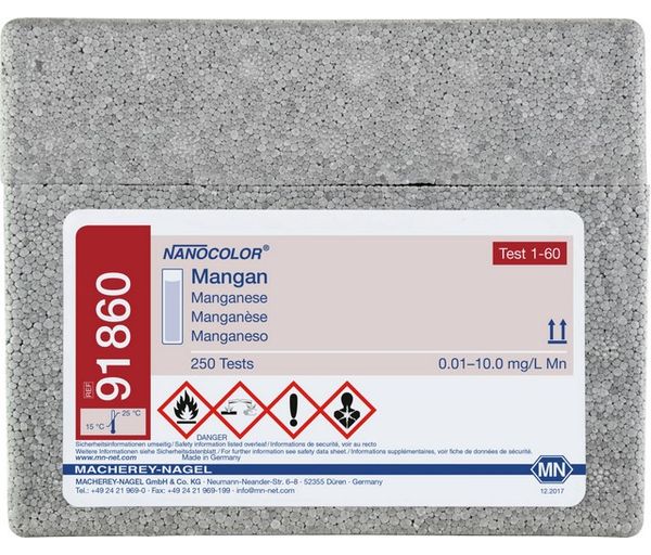 Macherey-Nagel Rechteckküvettentest NANOCOLOR Mangan