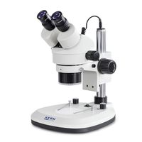 Product Image of OZL 465 Stereo Zoom Microscope Binocular (with Ring Light), Greenough, 0,7 4,5x, HWF10x20, 3W LED