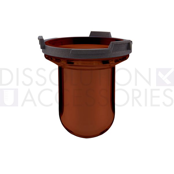 Dissolution Accessories Chinese Vessel, Boro 3.3, amber, 250 ml, Sotax XTend