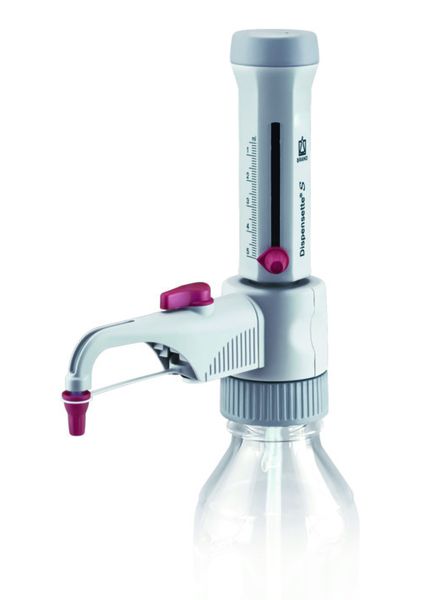 Brand GmbH & Co. KG Dispensette S, Analog, DE-M, 0,5 - 5 ml, with recirculation valve